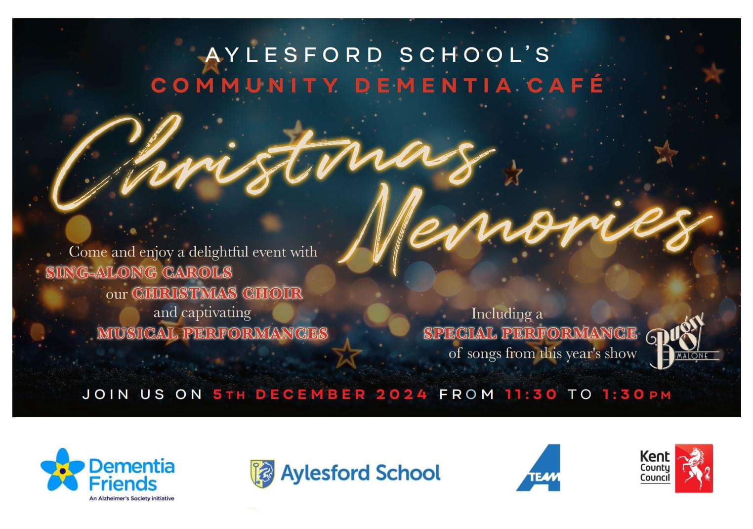 Dementia Café - Memories of Christmas, 5th December ••FULLY BOOKED••