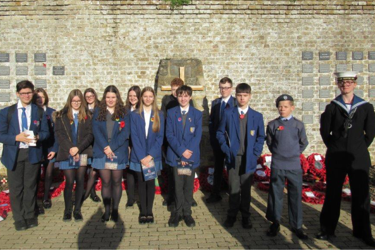 Aylesford School marks Remembrance Day with reflection and respect